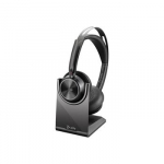 Garso Įranga - HP Poly Ausinės Voyager Focus 2 UC-M, Belaidės, ANC, Juoda