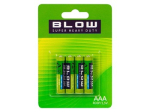 Battery AAA R03P Super Heavy Duty blister 4 pieces