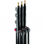 Manfrotto 3-Pack Photo Master Stand, Air Cushioned Black Aluminium