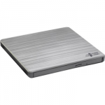 H.L Data Storage | Ultra Slim Portable DVD-Writer | GP60NS60 | Interface USB 2.0 | DVD&plusmn;R/RW | CD read speed 24 x | CD write speed 24 x | Silver | Desktop/Notebook