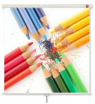 Avtek Wall Standard 200 rankinis projekcinis ekranas 1:1