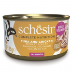 SCHESIR in cooking water Tuna with chicken and rice - &scaron;lapias kačių maistas - 85 g