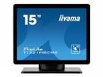 IIYAMA T1521MSC-B2 15inch PCAP Bezel Free Front 10P Touch 1024x768 Speakers VGA HDMI 325cd/m USB Interface External Power Adapter