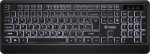 Keyboard Backlit quiet USB with low-profile keys