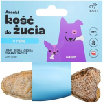 AZANKI Kaulas su la&scaron;i&scaron;a la&scaron;i&scaron;os odoje su čiobreliais ir baziliku žuvies formos - skanėstas &scaron;unims - 12 cm