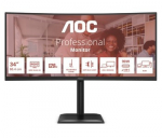 LCD Monitor|AOC|34 "|3440 x 1440 pixels|UltraWide Quad HD|Native aspect ratio 21:9|LCD|Curved|CU34E4CV