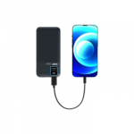 PORT CONNECT | External USB-C battery | 10000 mAh | Blue