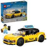 LEGO CITY 60487 Geltona taksi