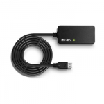 USB Hub - LINDY USB 3.0 Aktyvus Prailginimo Pro Hub Laidas, 10 m, Juodas