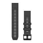 Garmin QuickFit 22mm Silikoninės laikrodžių apyrankės, grafitas
