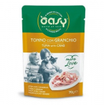 OASY More Love Tuna with crab - &scaron;lapias kačių maistas - 70g