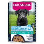 EUKANUBA Life Care Rich in trout and sweet potatoes - drėgnas ėdalas &scaron;unims - 400g