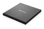 VERBATIM 43889 Verbatim External Slimline Blu-ray Writer USB 3.1 GEN 1 with USB-C Connection