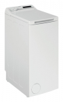 WHIRLPOOL Top load Washing machine TDLR 6040S EU/N, 6 kg, 1000 rpm, Energy class C, Depth 60 cm