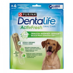 PURINA Dentalife Active Fresh Large - Dantų užkandis &scaron;unims - 142g