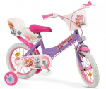 Vaiki&scaron;kas dviratis 14" Paw Patrol Purple 1480 Girl TOIMSA