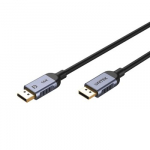 UNITEK C1628GY01-3M &bdquo;DisplayPort&ldquo; kabelis Juoda, Pilka