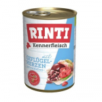 RINTI Kennerfleisch Poultry hearts - drėgnas ėdalas &scaron;unims - 400g