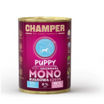 CHAMPER Puppy Monoprotein Salmon - drėgnas ėdalas &scaron;unims - 400g