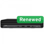HP Renewed Grade A | EliteDesk 800 G8 | Intel Core i5 | i5-11500T | 16 GB | SSD | 256 GB | Intel UHD Graphics 750 | Windows 11 Pro