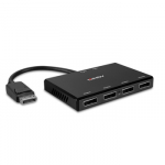 DisplayPort Hub - LINDY 4 Prievadų DisplayPort 1.2 MST Hub 3840x2160 30Hz 21.6 Gbit/s