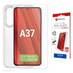 Samsung Galaxy A37 Real Screen Glass MM + Case By Displex Transparent