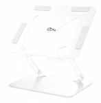MEDIA-TECH Ne&scaron;iojamojo kompiuterio stovas &ndash; Laptop Stand MT2661W (baltas)