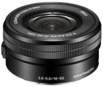 Sony E PZ 16-50mm F3.5-5.6 OSS (Black) | (SELP1650/B) - Demonctracinis (Expo), Baltoje Dėžutėje (White Box)