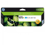 HP 971XL original Ink cartridge CN626A cyan
