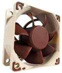 Noctua NF-A6X25 FLX Kompiuterio au&scaron;inimo sistema Kompiuterio korpusui Ventiliatorius 6 cm Ruda