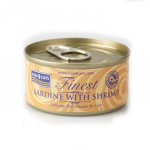 FISH4CATS Sardine with shrimp - &scaron;lapias kačių maistas - 70g