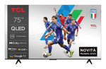 TCL P79K 75P79K televizorius 190,5 cm (75") 4K Ultra HD Smart TV &bdquo;Wi-Fi&ldquo; Metalinis 450 cd/m&sup2;