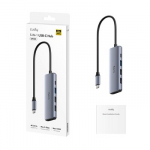 CUDY UH405 5-IN-1 USB-C koncentratorius su HDMI 4K