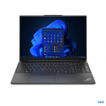 [REPACK] Lenovo ThinkPad E16 Gen 1 (Intel) Intel&reg; Core&trade; i5 i5-1335U Knyginis kompiuteris 40,6 cm (16") Lietimui jautrus ekranas WUXGA 16 GB DDR4-SDRAM 512 GB SSD Wi-Fi 6 (802.11ax) Windows 11 Pro Anglų (JAV) Juoda Naujas / Repack
