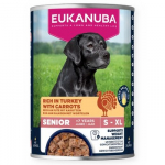 EUKANUBA Life Care Senior Rich in turkey with carrots - drėgnas ėdalas &scaron;unims - 400g
