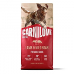 CARNILOVE Active Dog Adult Lamb and Wild Boar - sausas pa&scaron;aras &scaron;unims - 12kg