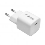 Akyga AK-CH-22 USB-Ladeger&auml;t 25 W Ausgangsstrom max. 3 A USB-C Universalus, Plan&scaron;etinis kompiuteris, Telefonas, I&scaron;manusis laikrodis, Mobilusis telefonas Balta AC Spartusis įkrovimas Automatinis