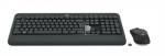 Logitech MK540 ADVANCED Wireless Keyboard and Mouse Combo, Black, US