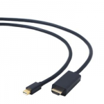 GEMBIRD cable mini DISPLAYPORT M -> HDMI M 4K 1.8m