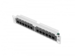 LANBERG PPU6-9012-S Patch Panel 10inch 12 port 1U cat.6 grey