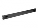 DIGITUS blank panel 19inch 1U black RAL9005 snap-in function