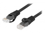 Lanberg | Patchcord Cat.6 UTP LSZH CU | PCU6-10CU-0150-BK | 1.5 m | Black