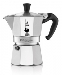 Bialetti Moka Express Mokos gaminimo indas 0,2 L Aliuminis, Juoda