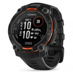 Garmin Instinct 3 - 45mm Solar juodas i&scaron;manusis laikrodis su juodu dirželiu