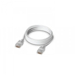Ubiquiti UACC-Cable-Patch-EL-2M-W Nano-thin patch cable with 2.5 GbE support designed to show Etherlighting effects