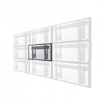 Neomounts Wall mount | LED-VW1000BLACK Videowall wall mount | 40-75 " | Maximum weight (capacity) 50 kg | Black