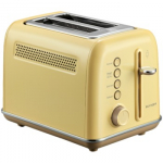BUYDEEM 2 Slice Toaster, model DT620E, color Mellow Yellow, EU