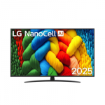 LG NanoCell AI 75NANO81A3A televizorius 190,5 cm (75") 4K Ultra HD Smart TV &bdquo;Wi-Fi&ldquo; Juoda