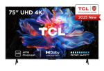 TCL V6C 75V6C televizorius 190,5 cm (75") 4K Ultra HD Smart TV &bdquo;Wi-Fi&ldquo; Metalinis 330 cd/m&sup2;