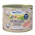 BALTICA Smaki region&oacute;w Chicken with turkey - &scaron;lapias kačių maistas - 185g